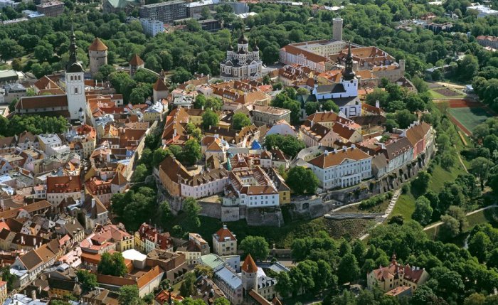 The charm of Tallinn from the Middle Ages.