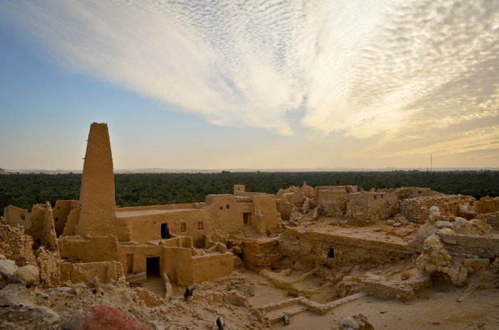 Temple of Amun at the Siwa Oasis