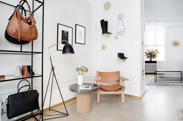 Many designers from Copenhagen attract visitors to it