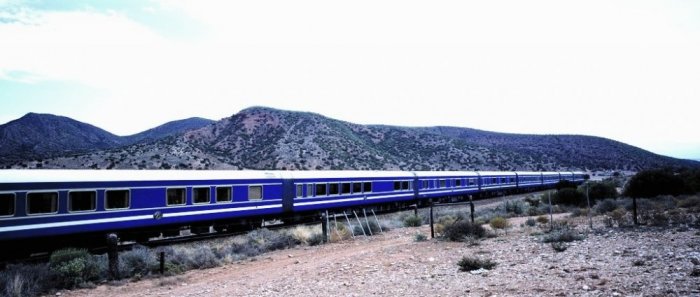 The blue train trip in South Africa