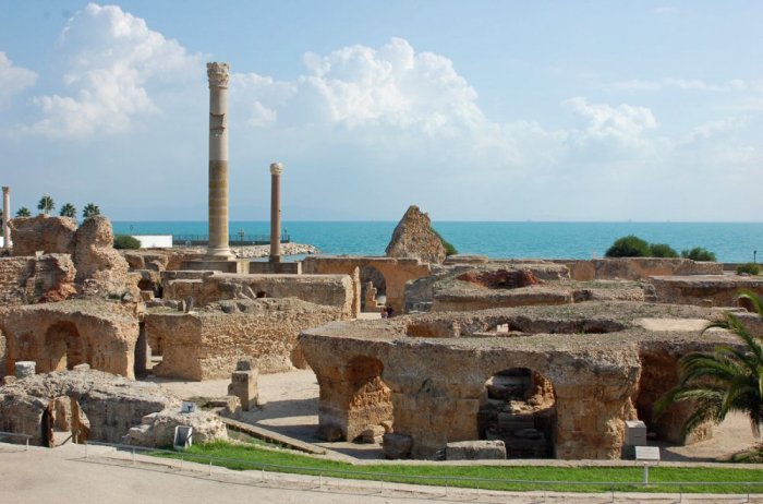 From the effects of the city of Carthage