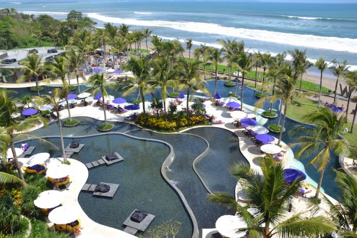 Seminyak is located on the southwest coast of Bali