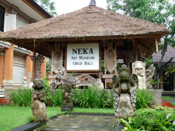 Nika Museum of Art on Bali Island