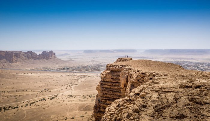 The Edge of the World ... one of the wonders of nature in the Kingdom of Saudi Arabia charming
