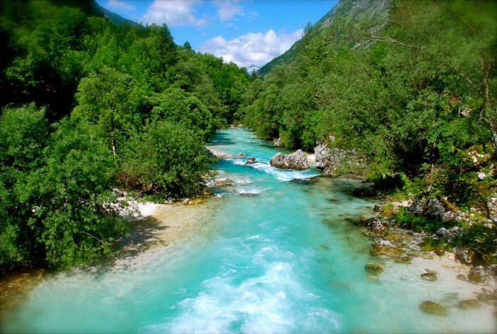 Charming nature in Bovec