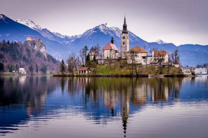The magic of Lake Bled.