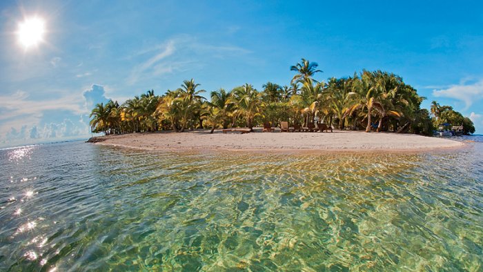 Marine activities in Tobacco Caye