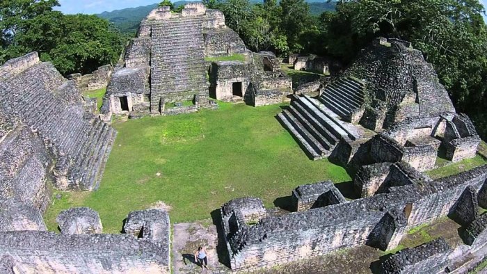 Traces of the Mayan civilization in Caracol