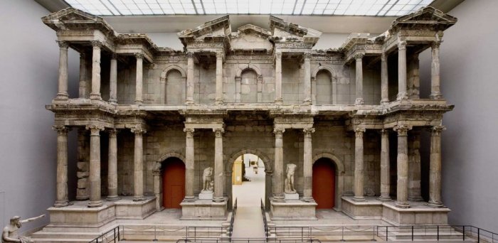 Unique monuments in the Pergamon Museum