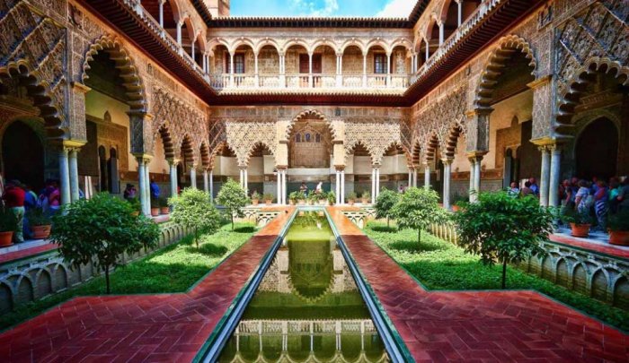 Spectacular details in Spain's historic palaces