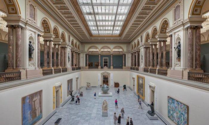 Inside the Belgian Royal Museum of Fine Arts
