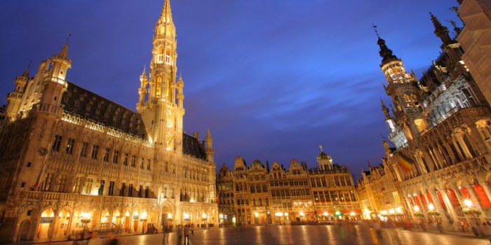 The Belgian capital, Brussels.