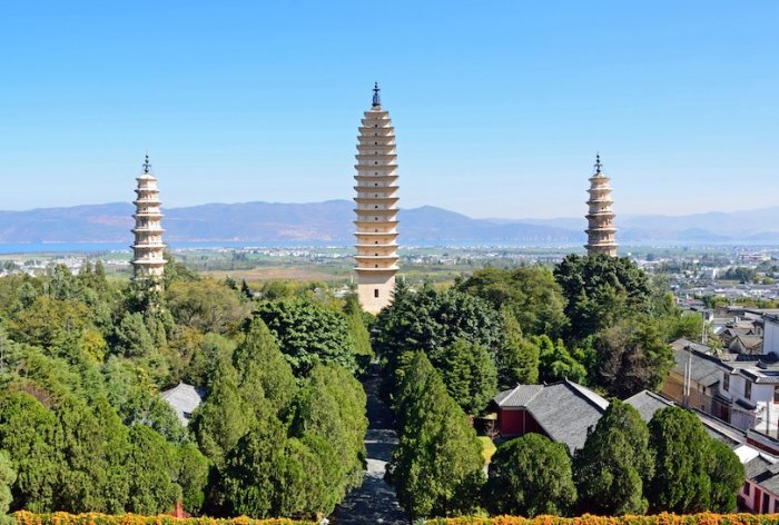 The three temples in China