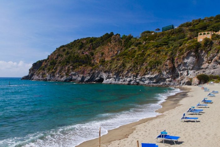 Picturesque beaches in Ischia