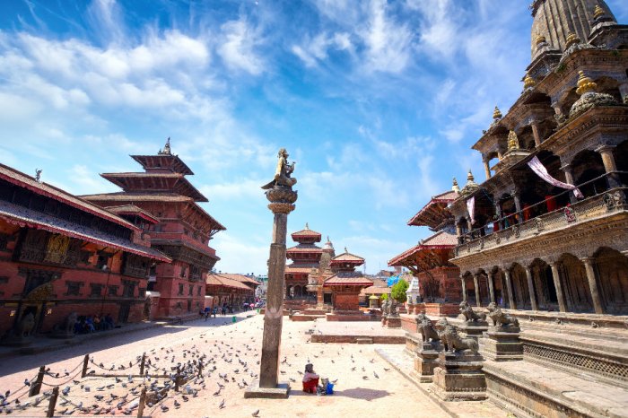 The Nepalese capital, Kathmandu