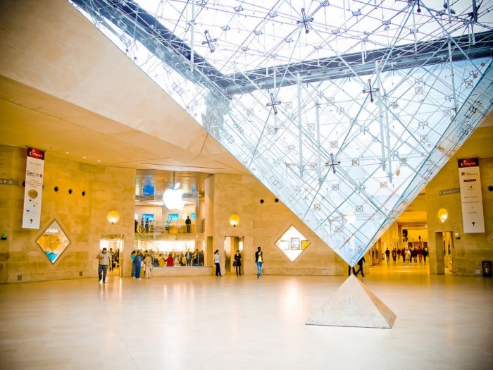 Carrousel du Louvre mall.