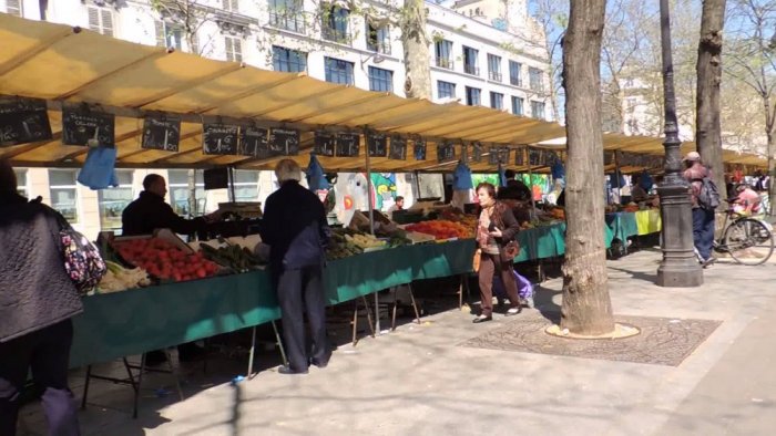 The Marché Bastille Market