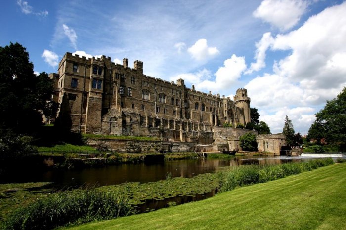 Warwick Castle was recently chosen as one of the most popular British castles