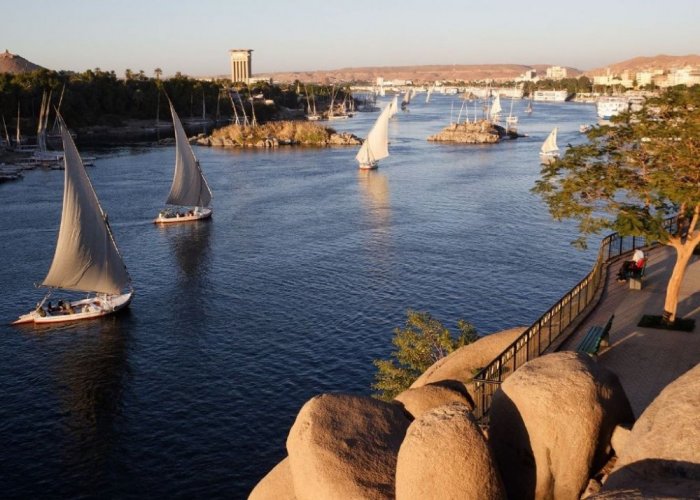 A picturesque atmosphere in Aswan