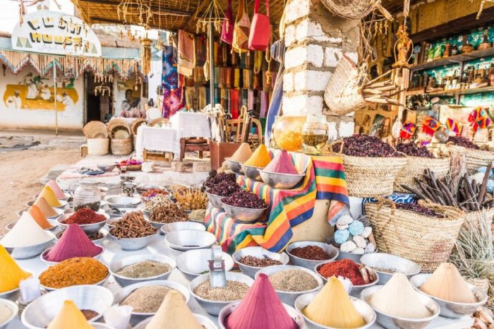 The splendor of markets in Aswan