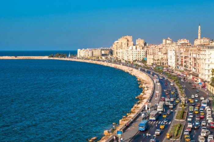 The beauty of the city of Alexandria
