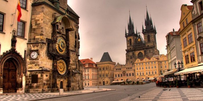 From Prague's Old Town Square