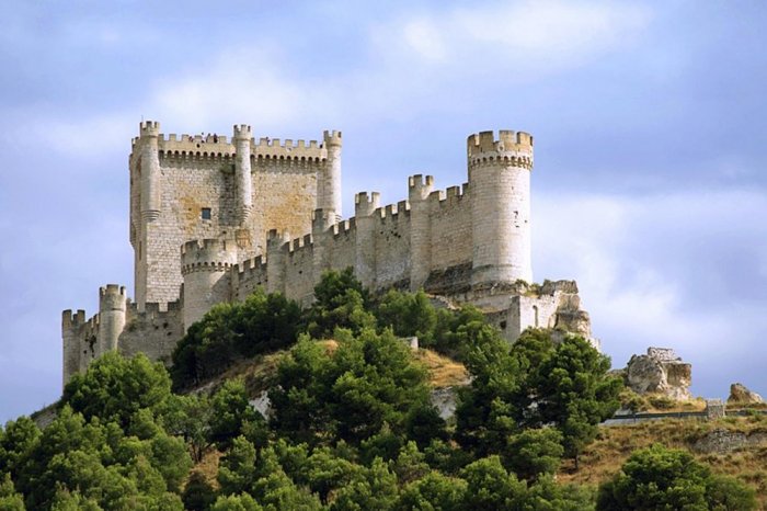 Peñafiel Castle in Spain.