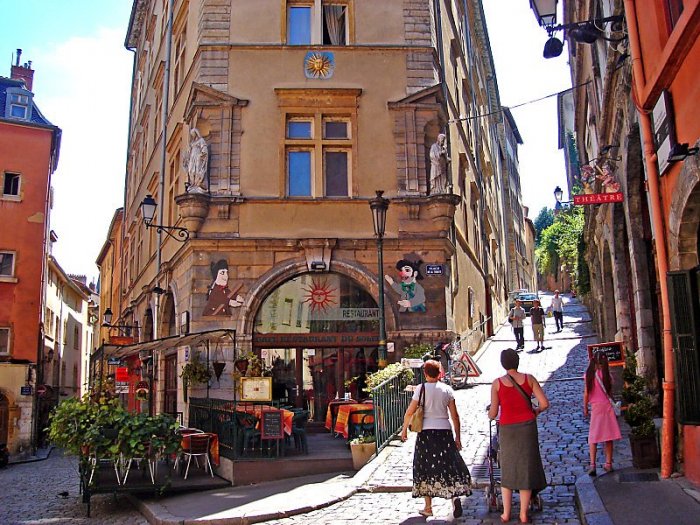 The old town of Lyon