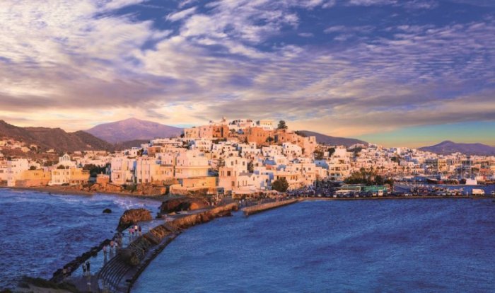 The beautiful Greek island of Naxos