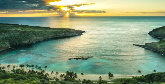 Oahu Island in Hawaii.
