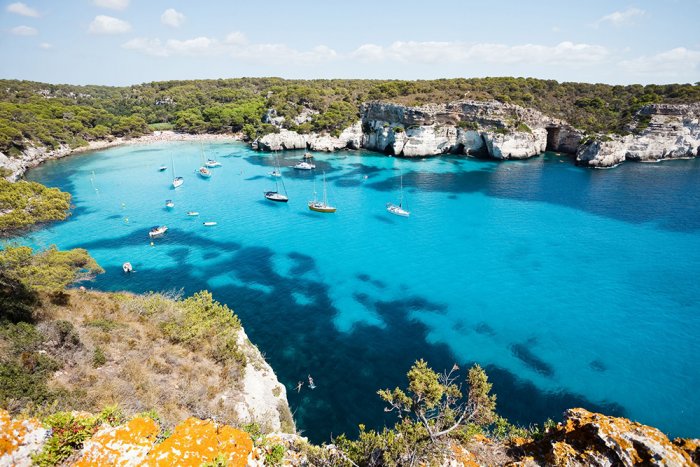 Cala Macarella, Minorca, Spain