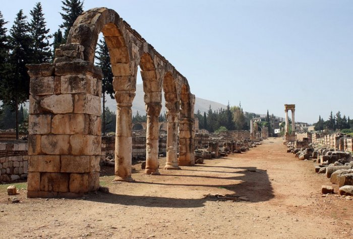 From Anjar castle