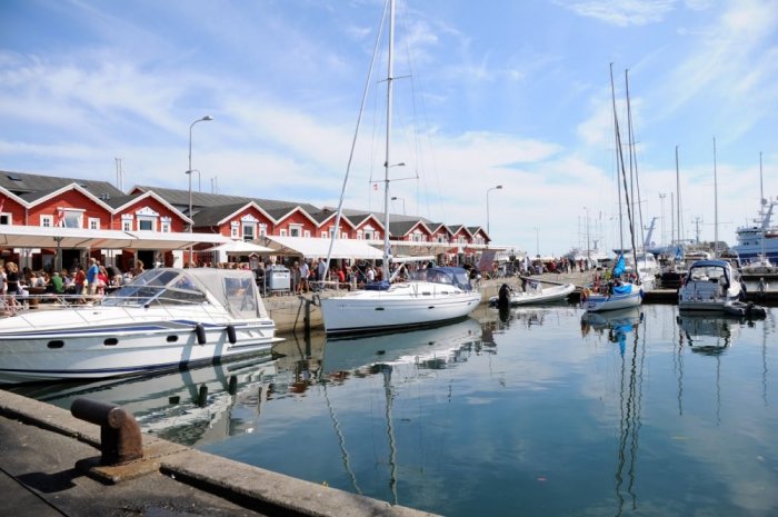 A pleasant atmosphere in the city of Skagen