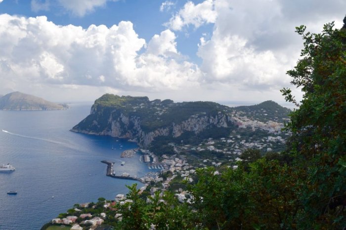 Anacapri is a relaxing destination in Capri