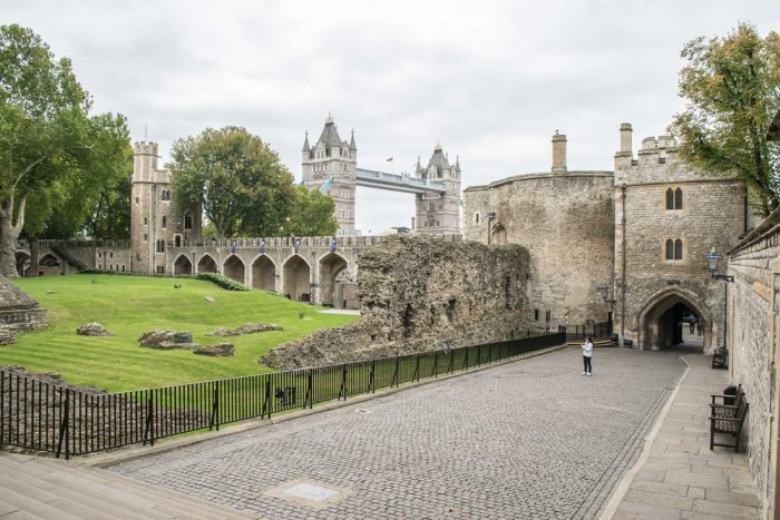 The Tower of London from the inside