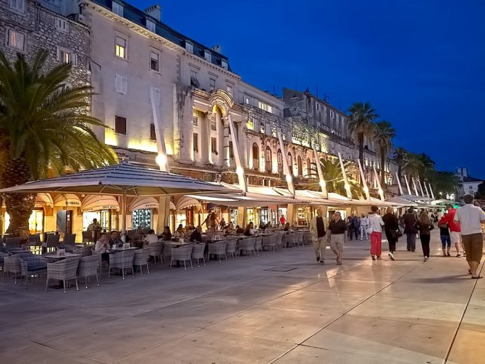 Tourism fun in the city of Split