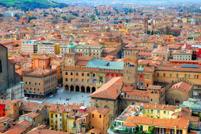The charming city of Bologna