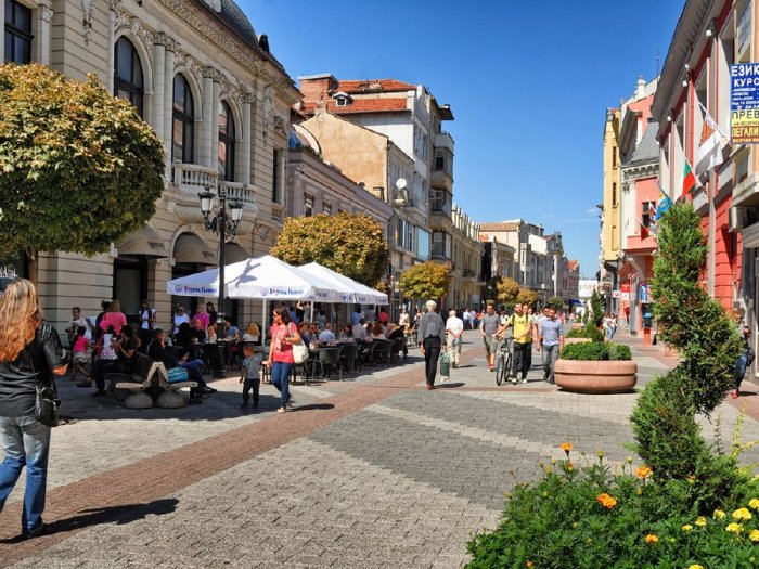 The atmosphere of the city of Sofia