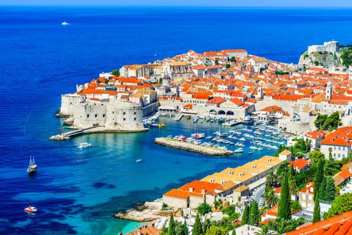     Magnificence of the port in Dubrovnik
