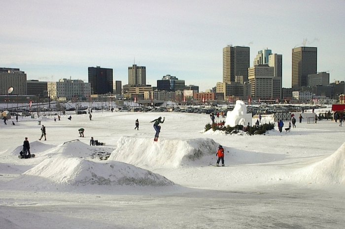 Winnipeg in winter