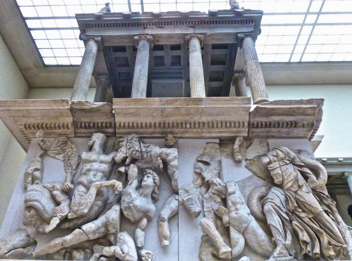 Historical monuments at the Pergamon Museum
