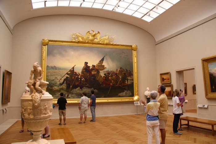 Art exhibits at the Metropolitan Museum
