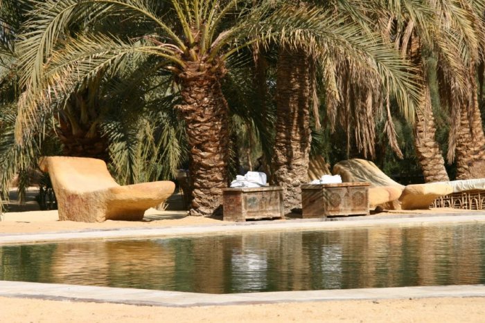 Relaxing fun in Siwa Oasis