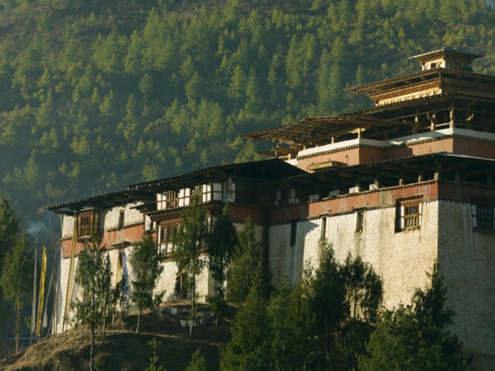Bhutan, high above the Himalayas, is the only carbon neutral country