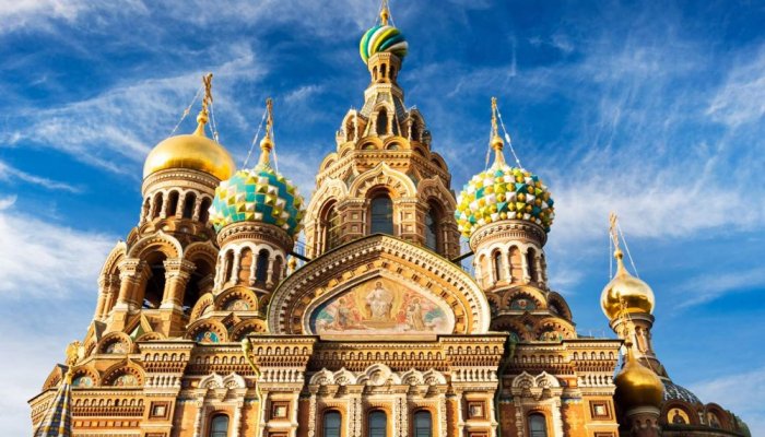 One of the landmarks of St. Petersburg in Russia