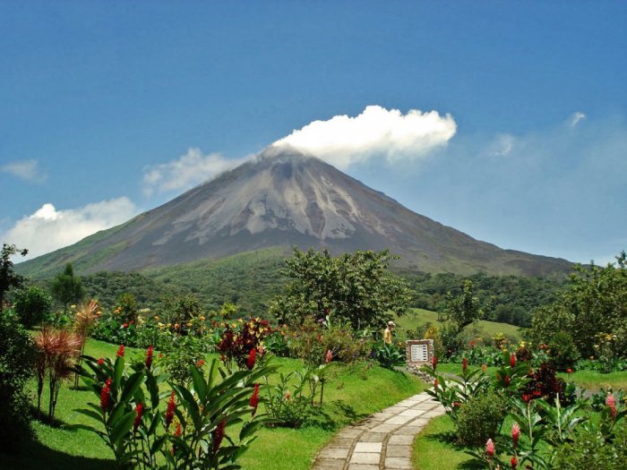 The Arenal Volcano region is one of the most popular tourist areas in Costa Rica