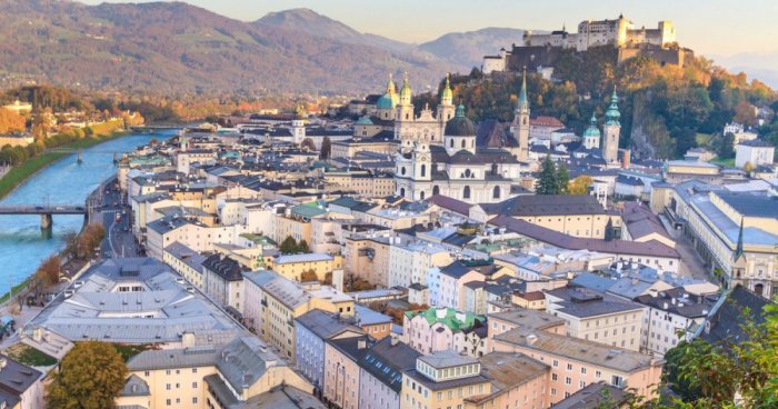 General view of Salzburg