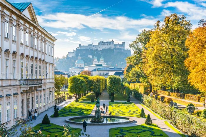 From the palaces of Salzburg