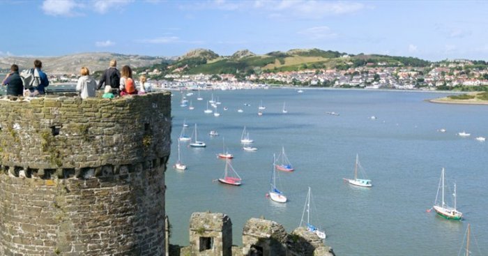 View from Conwy Palace