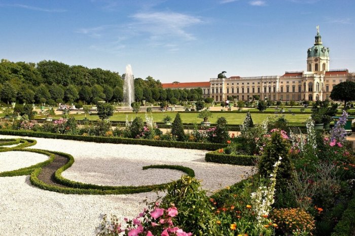 Charlottenburg Palace Gardens.